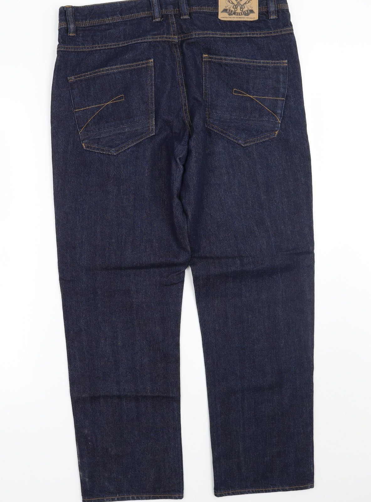 Red Herring Mens Blue   Straight Jeans Size 36 L27 in