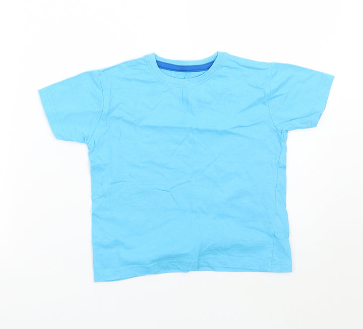 urban rascals Boys Blue Basic T-Shirt Size 3-4 Years