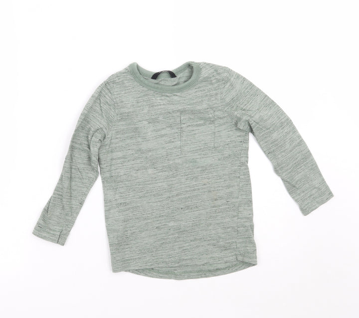 George Boys Green   Basic T-Shirt Size 3-4 Years