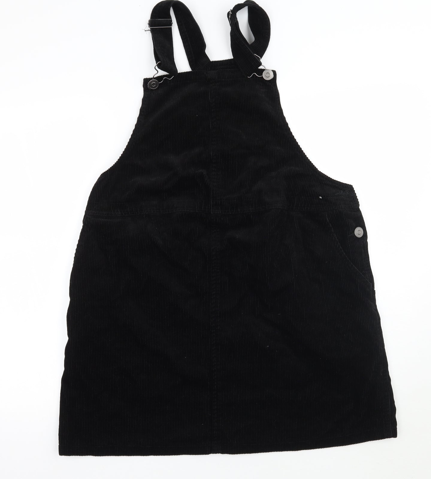 Newlook Womens Black   Pinafore/Dungaree Dress  Size 12