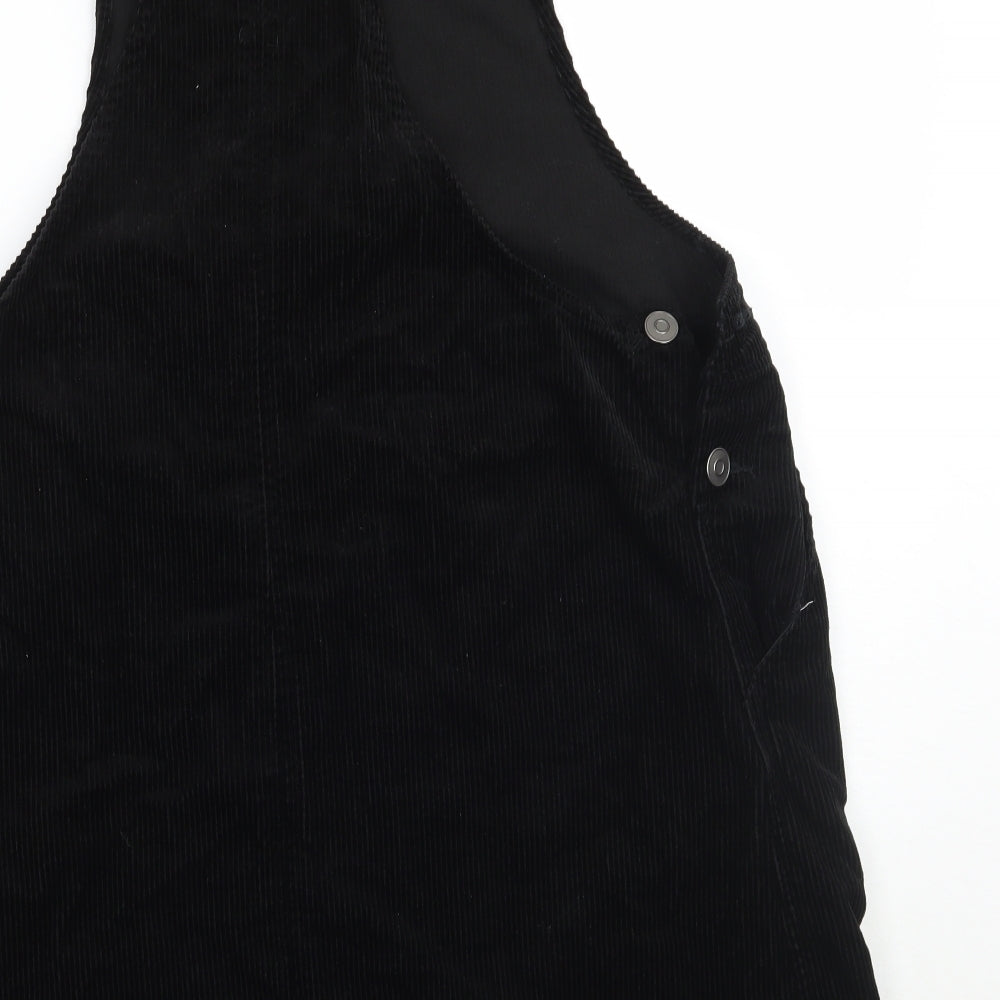 Newlook Womens Black   Pinafore/Dungaree Dress  Size 12