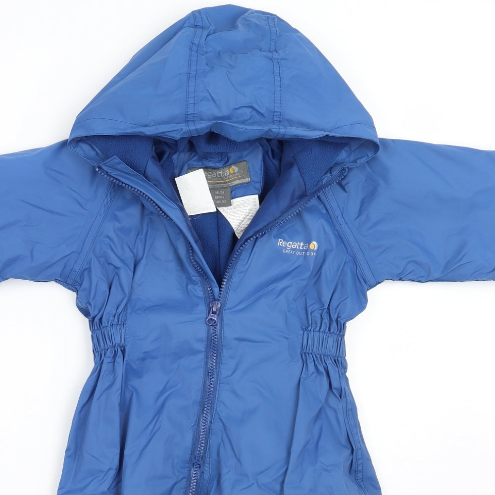 Regatta Boys Blue   Jacket Snowsuit Size 18-24 Months