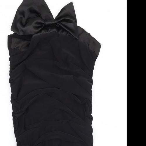 Ayanapa Womens Black Batik  A-Line  Size 14