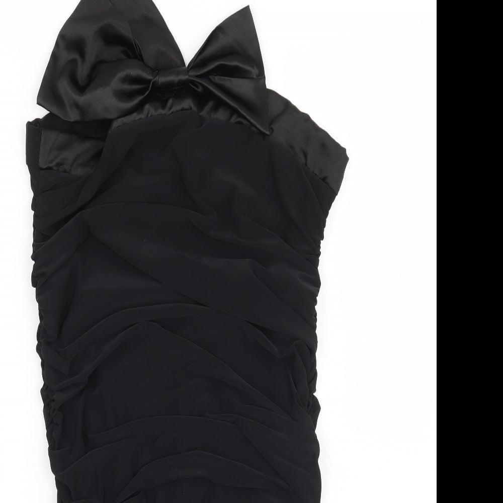 Ayanapa Womens Black Batik  A-Line  Size 14