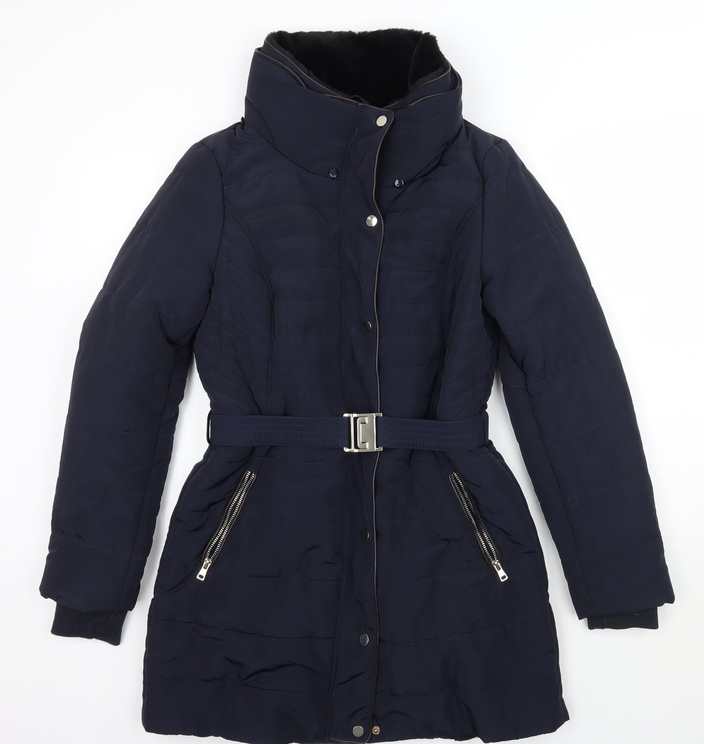 F&F Womens Blue   Jacket Coat Size 12