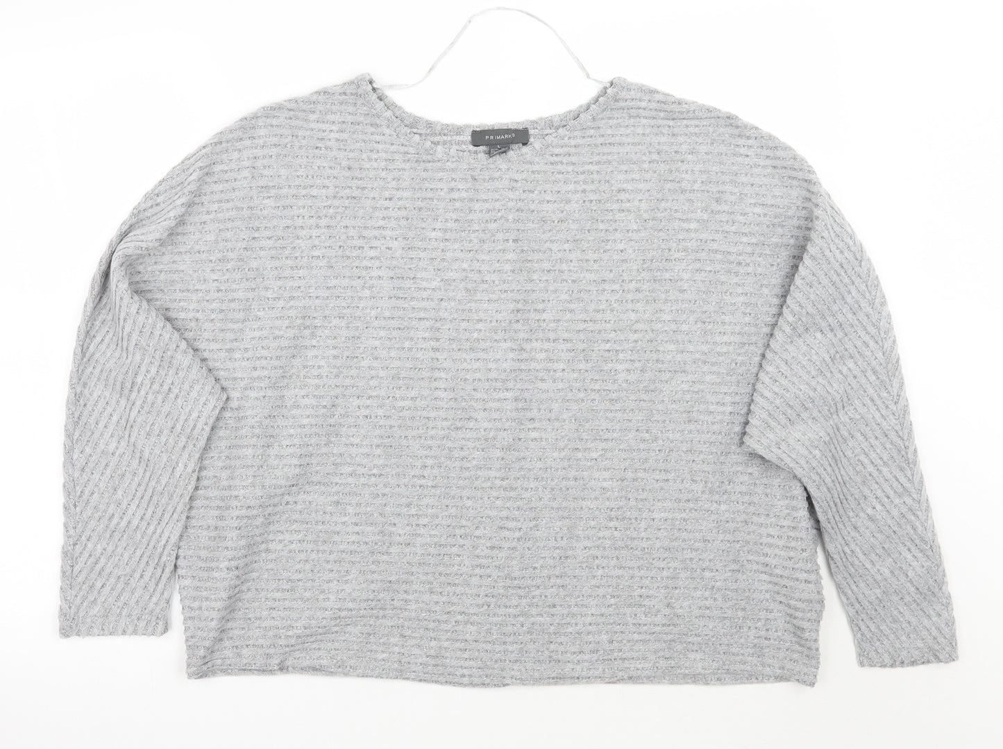 Primark Womens Grey   Pullover Jumper Size 14