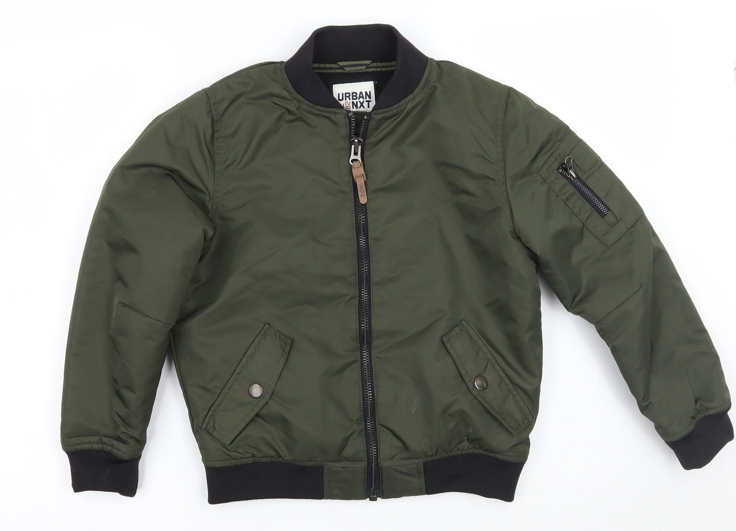 NEXT Boys Green   Jacket Coat Size 7 Years