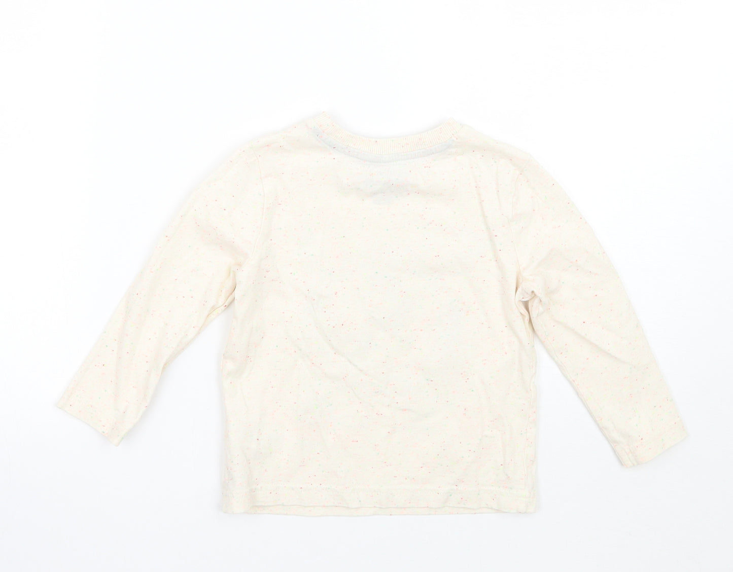 F&F Boys Beige   Basic T-Shirt Size 18-24 Months