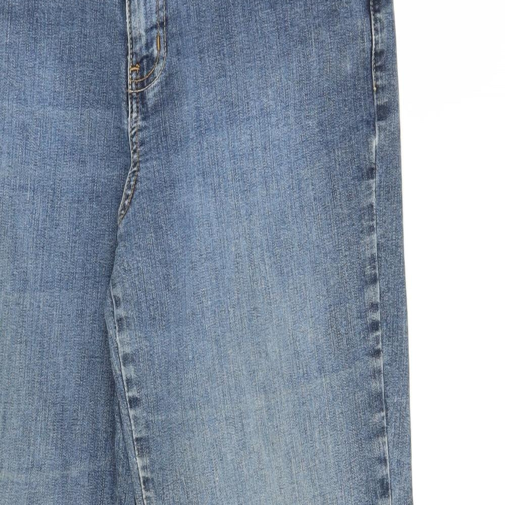 Papaya Womens Blue   Straight Jeans Size 12 L27 in
