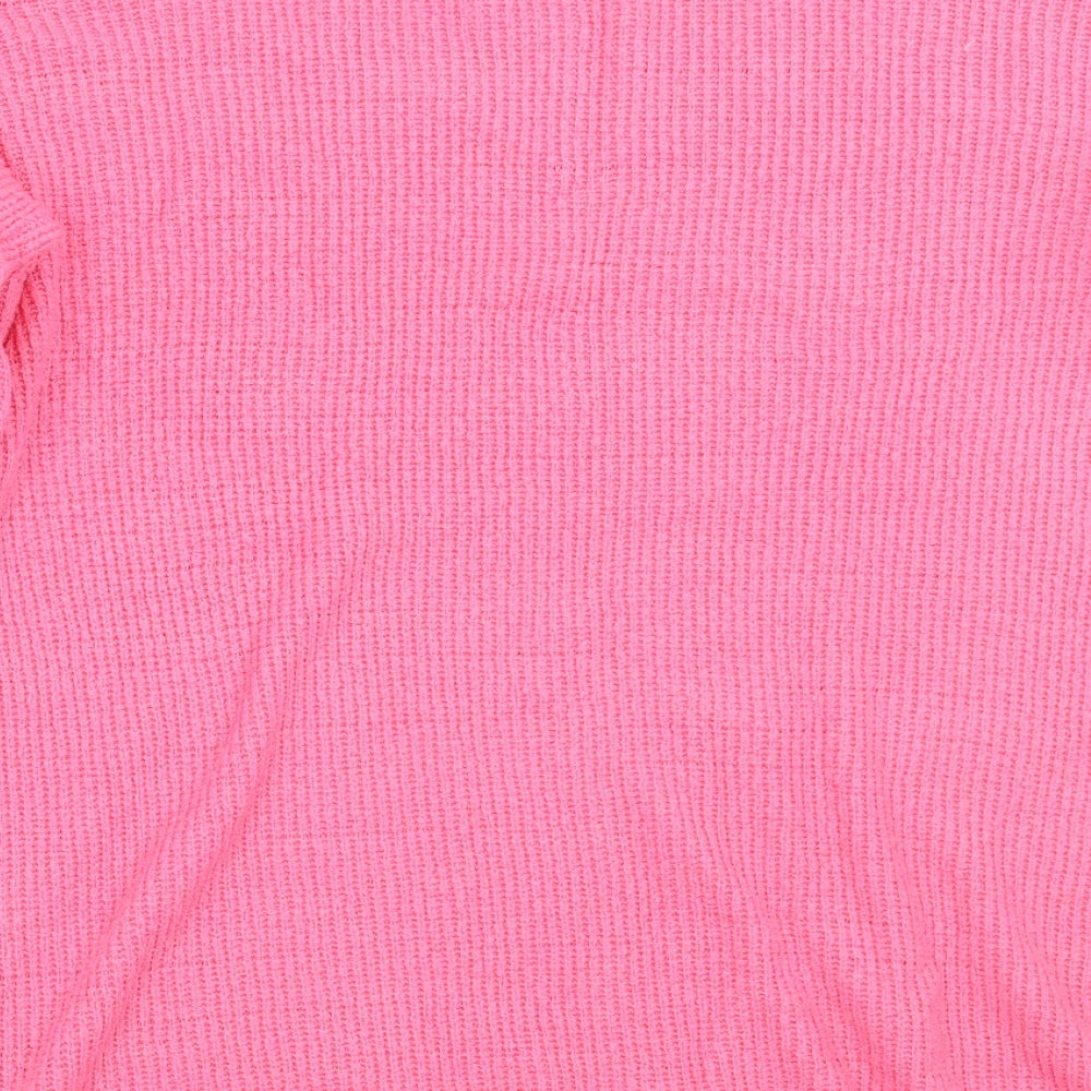Dorothy Perkins Womens Pink   Pullover Jumper Size 10