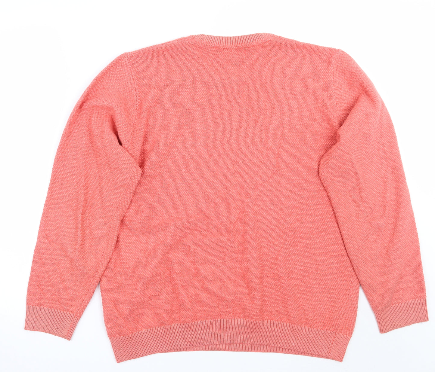 Marks and Spencer Mens Orange   Pullover Jumper Size M