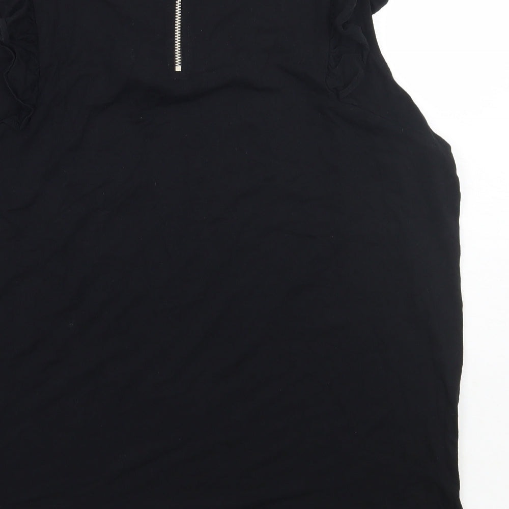 Marks Womens Black   Basic Tank Size 18