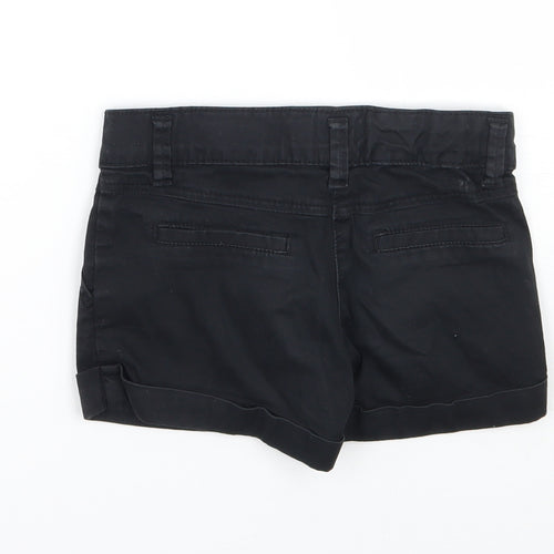 NEXT Girls Black   Cargo Shorts Size 7 Years