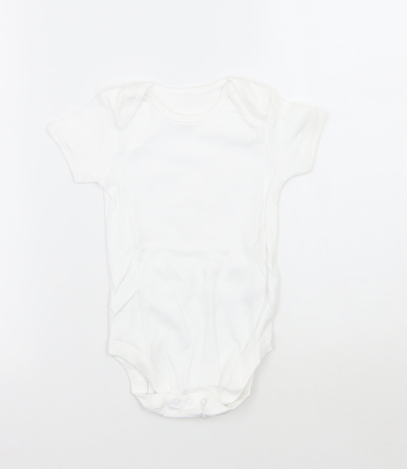George Baby White   Babygrow One-Piece Size 18 Months