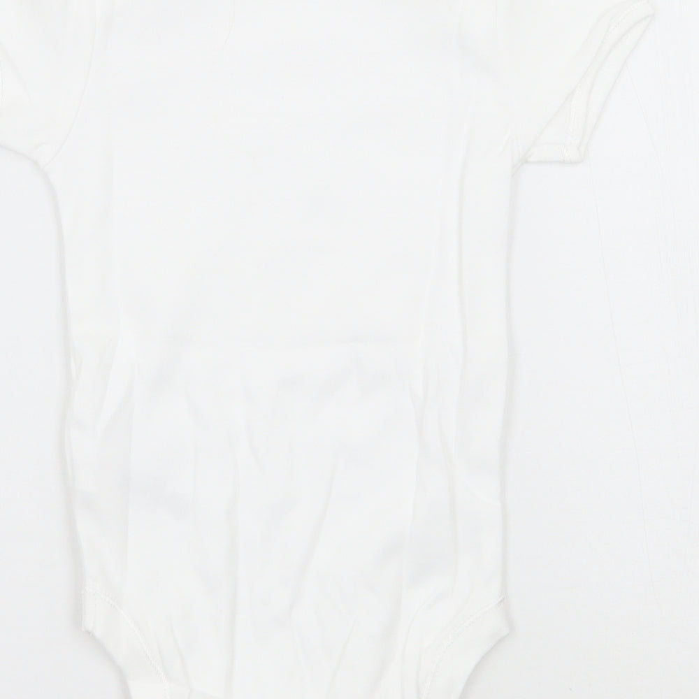 George Baby White   Babygrow One-Piece Size 18 Months