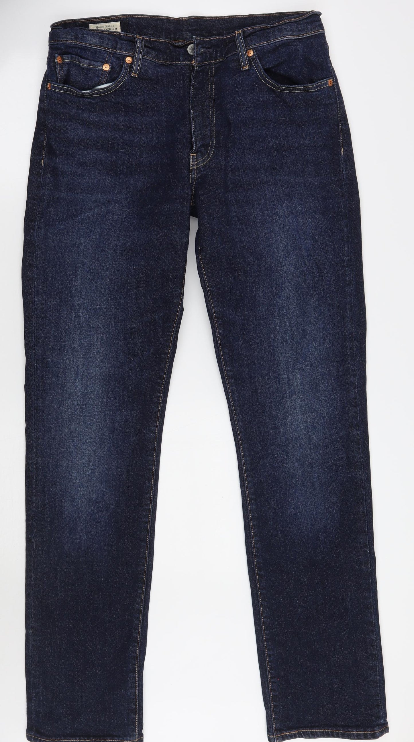 Levis Mens Blue   Straight Jeans Size 32 L34 in