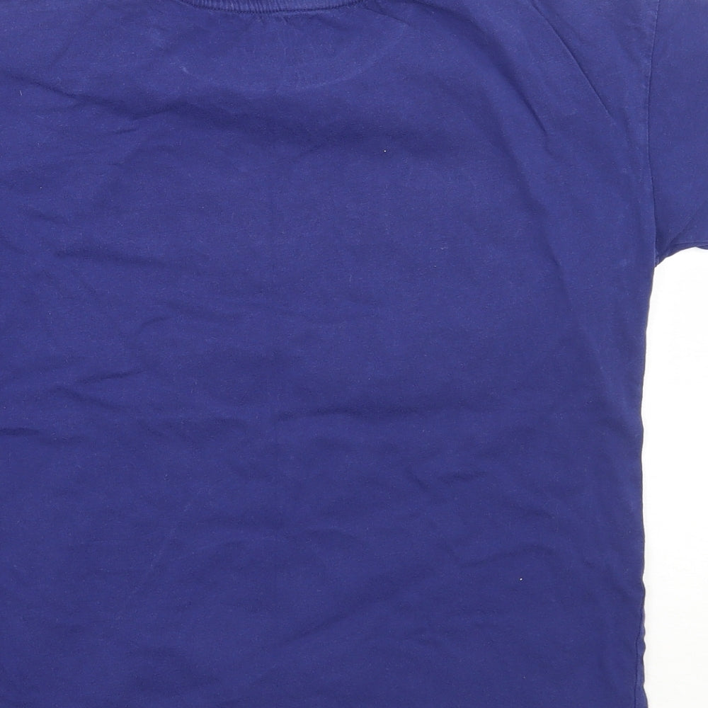 Marks and Spencer Boys Blue   Basic T-Shirt Size 12 Years