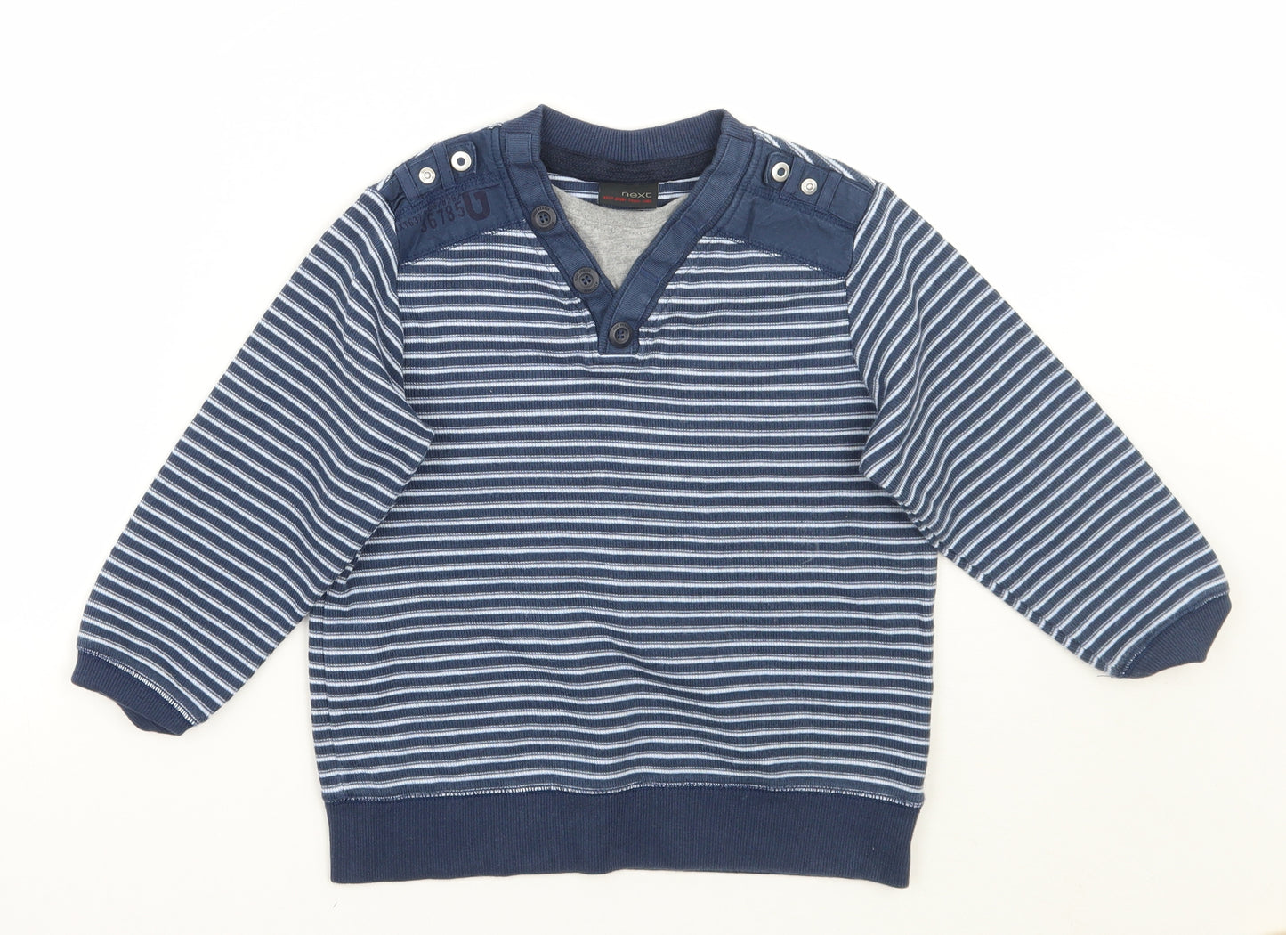 NEXT Boys Blue   Pullover Jumper Size 6 Years
