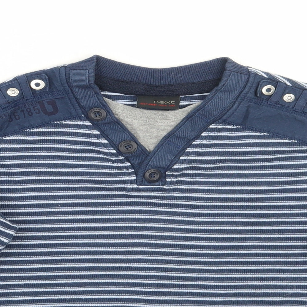 NEXT Boys Blue   Pullover Jumper Size 6 Years