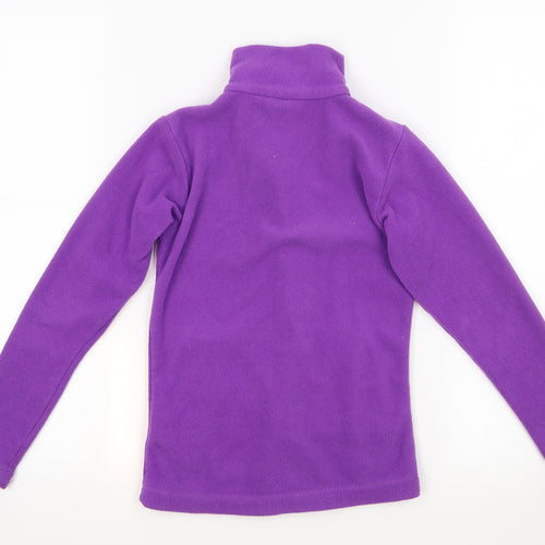 Gelert Girls Purple  Fleece Jacket  Size 9-10 Years