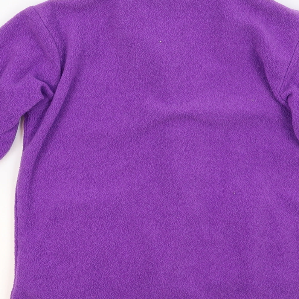 Gelert Girls Purple  Fleece Jacket  Size 9-10 Years