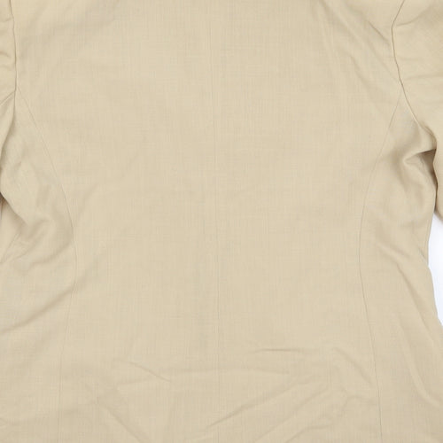 premium collection Womens Beige   Jacket Suit Jacket Size 12
