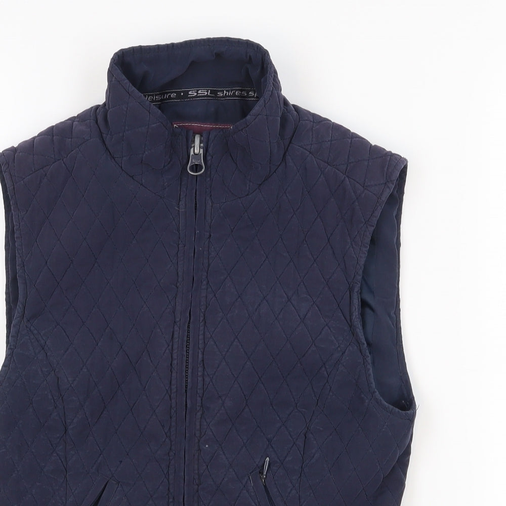 ssl Womens Blue   Gilet Jacket Size XS