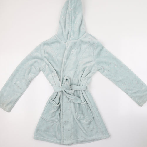 New Look Girls Blue Geometric  Kimono Robe Size M