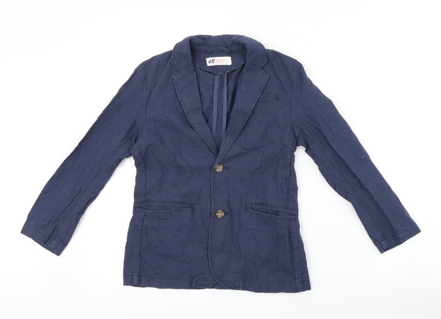 H&M Girls Blue   Jacket  Size 7-8 Years