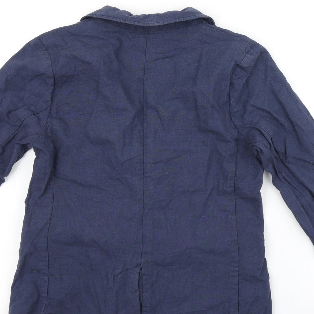 H&M Girls Blue   Jacket  Size 7-8 Years
