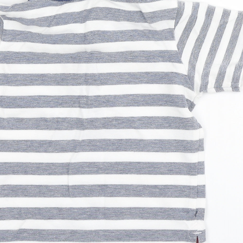 Matalan Boys Multicoloured Striped  Pullover Polo Size 2-3 Years
