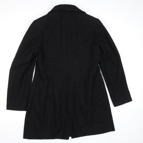 George Womens Black   Pea Coat Coat Size 14