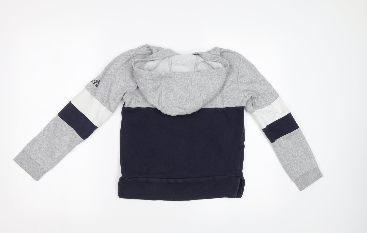 adidas Boys Grey   Pullover Hoodie Size 11-12 Years