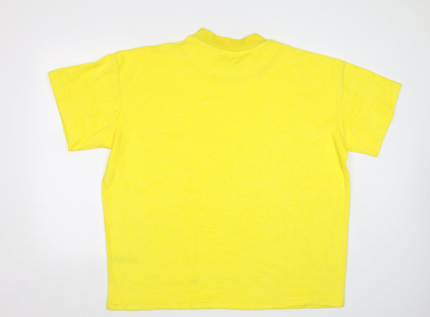 Boohoo Man Mens Yellow    T-Shirt Size L