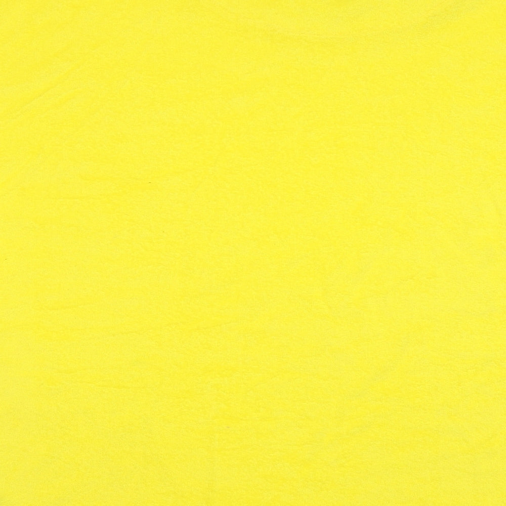 Boohoo Man Mens Yellow    T-Shirt Size L
