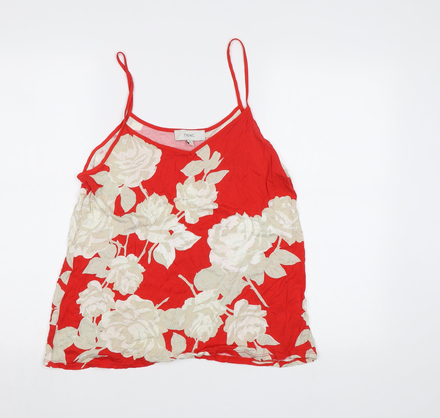 NEXT Womens Red Floral  Camisole Tank Size 16