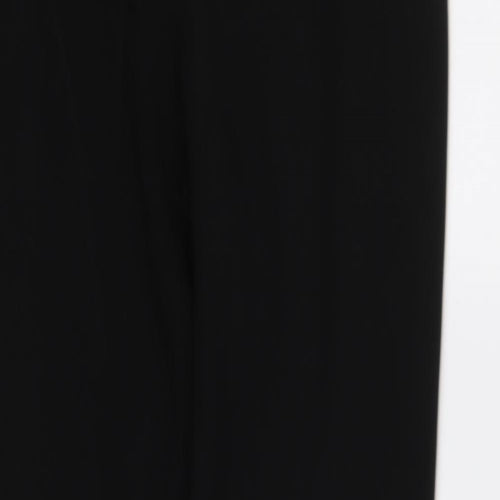 M&S Womens Black   Dress Pants Trousers Size 12 L32 in