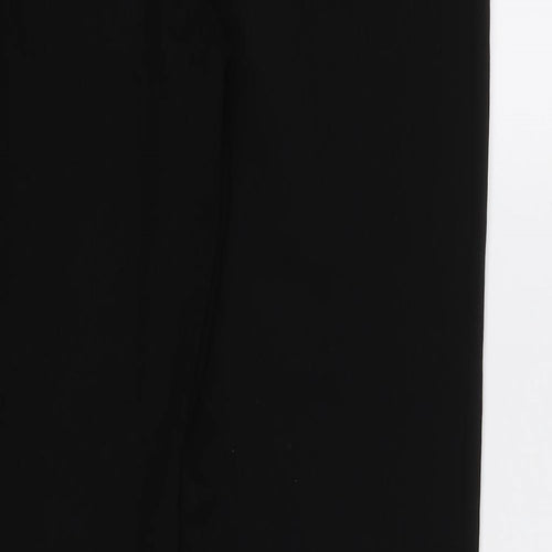 M&S Womens Black   Dress Pants Trousers Size 12 L32 in