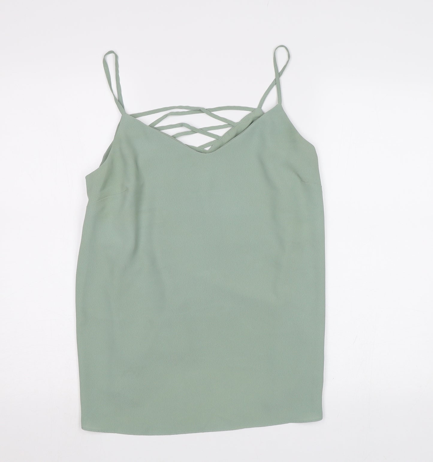New Look Womens Green   Camisole Tank Size 12