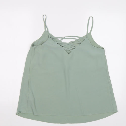 New Look Womens Green   Camisole Tank Size 12