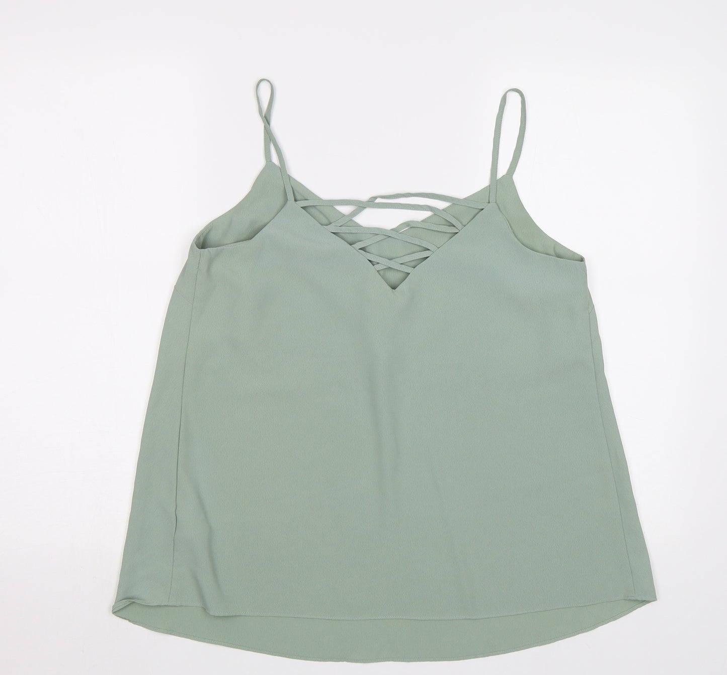 New Look Womens Green   Camisole Tank Size 12