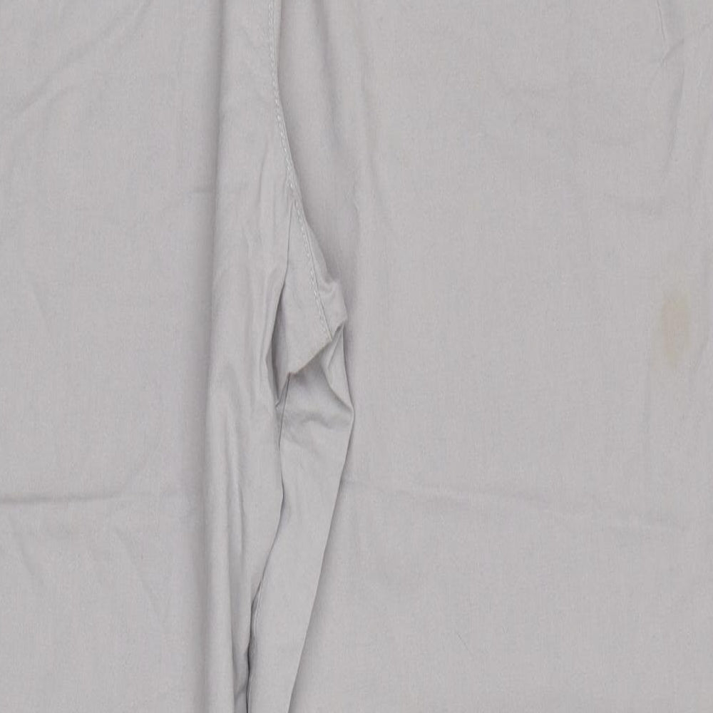 BHS Womens Grey   Cargo Trousers Size 18 L29 in