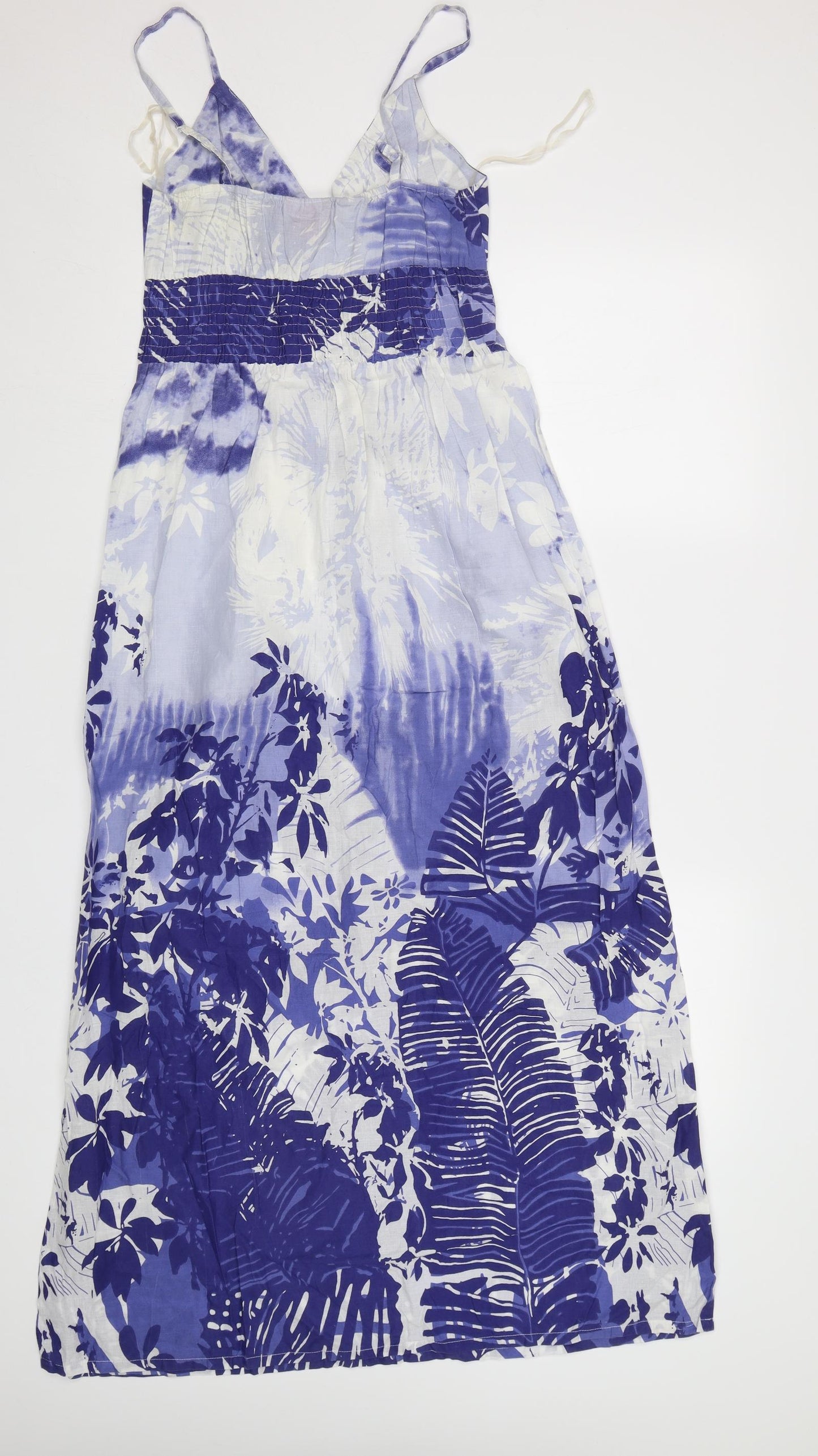 Strong Plus Womens Blue Floral  Maxi  Size S