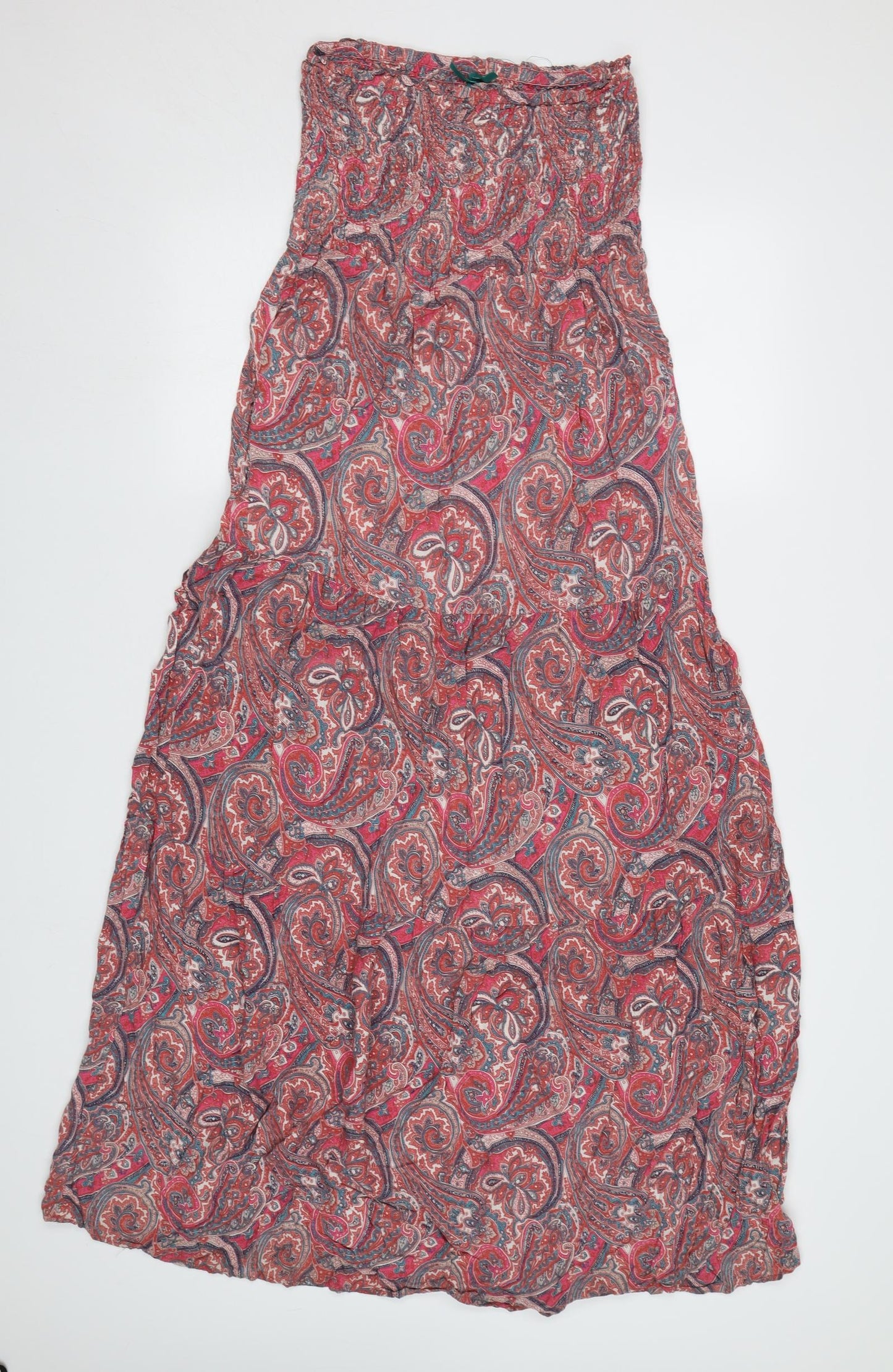 NEXT Womens Red Paisley  Maxi  Size S