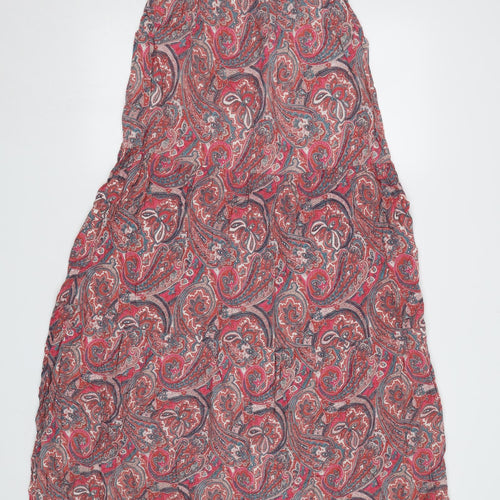 NEXT Womens Red Paisley  Maxi  Size S
