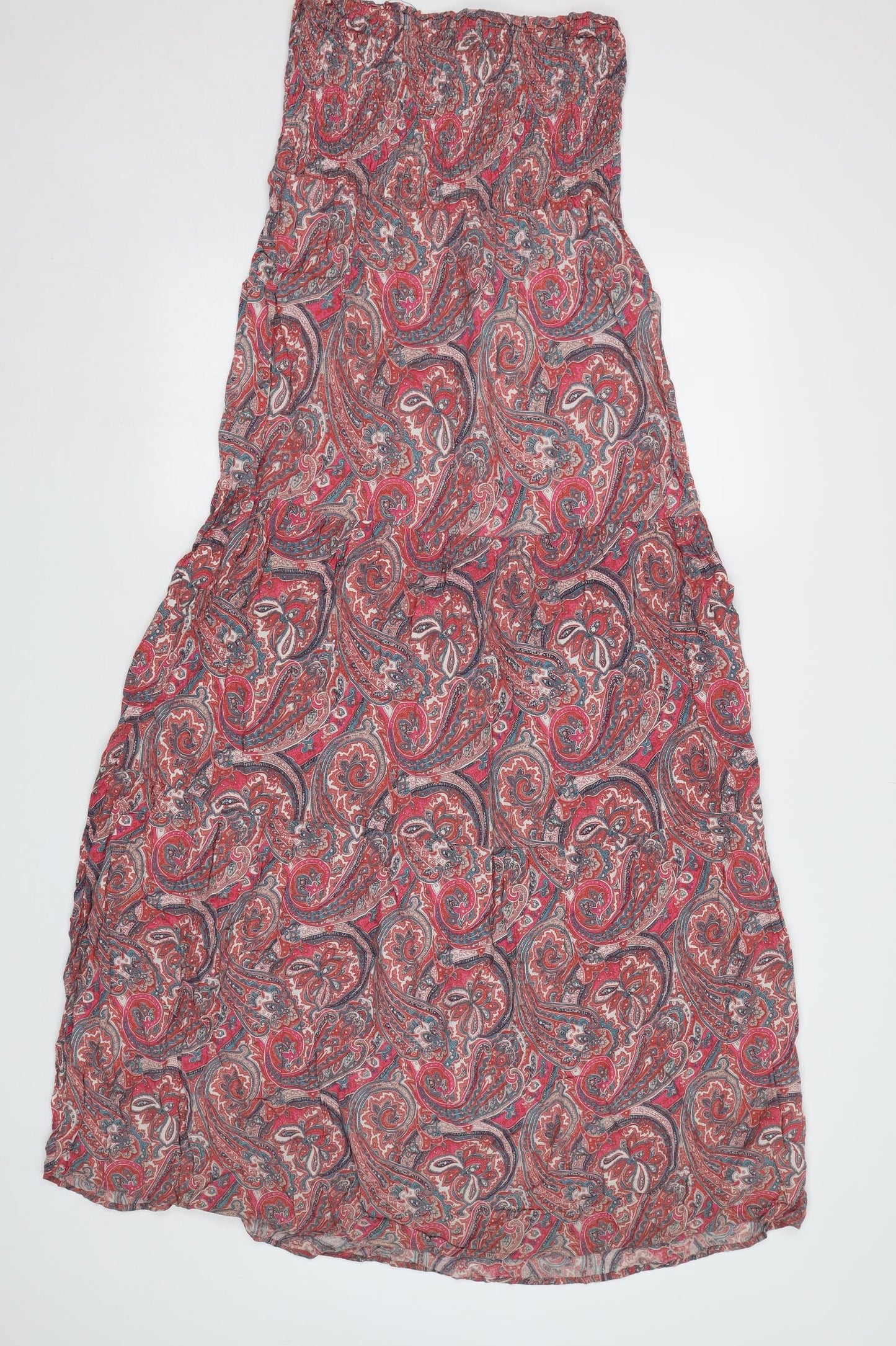 NEXT Womens Red Paisley  Maxi  Size S