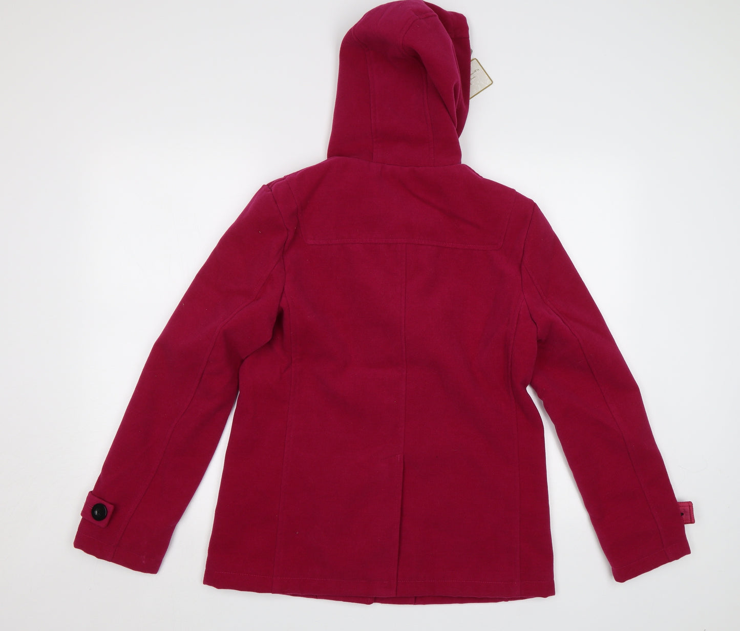 Brave Soul Womens Pink   Pea Coat Coat Size 12