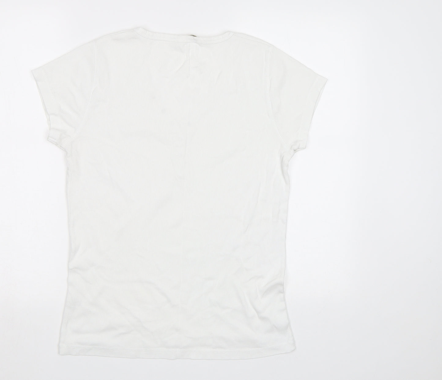 TU Womens White   Basic Polo Size 16