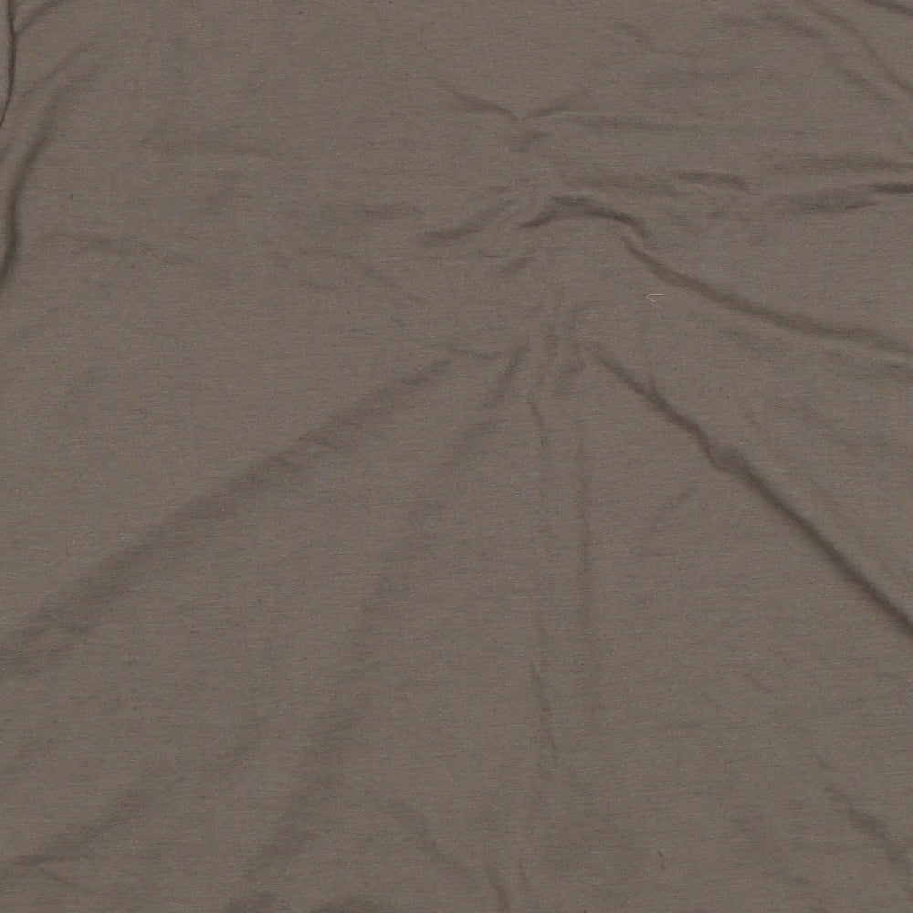 La Redoute Womens Brown   Basic T-Shirt Size 18