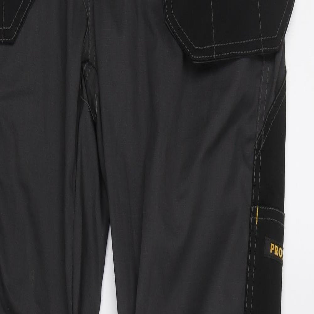 DeWelt Mens Black   Cargo Trousers Size 30 L33 in